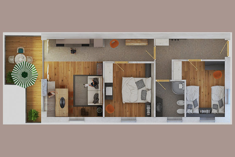 Ferienwohung Mohnblume